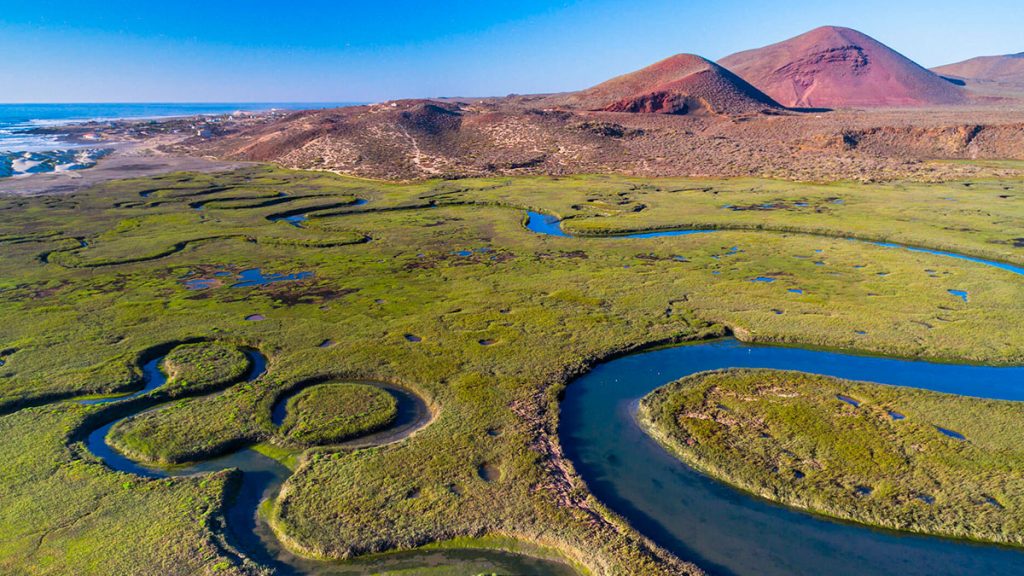 Volcanes inactivos en San Quintin